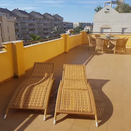 Apartamento Fantastic In With Roof Terrace And Garden Dénia